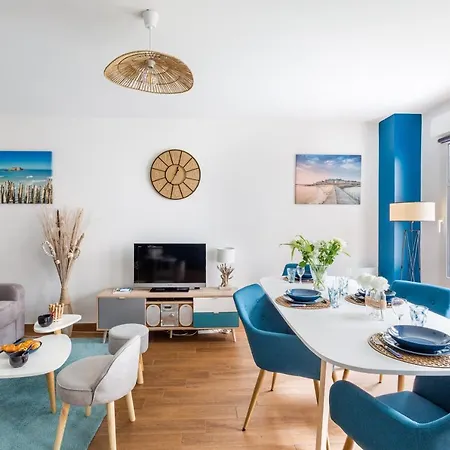 Ferienwohnung L'Echo Des Vagues Saint-Malo Exterior foto